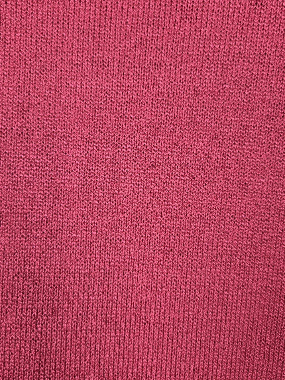 Vintage Ami Knits Hot Pink Knit Shift Dress USA Made Mod Minimalist Size 14